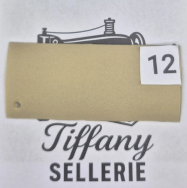Tissus vanille Tiffany Sellerie