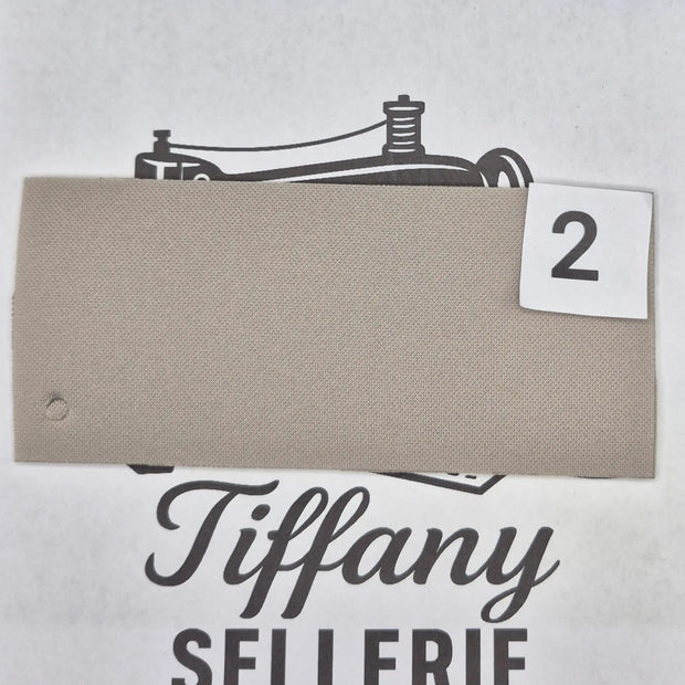 Tissus gris clair Tiffany Sellerie
