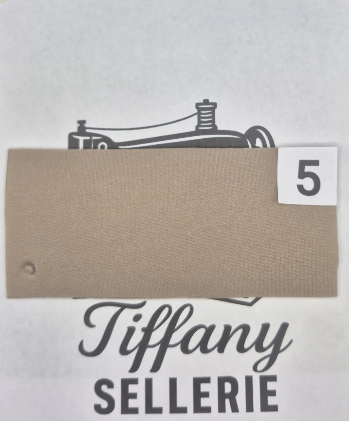 Tissus gris lama Tiffany Sellerie