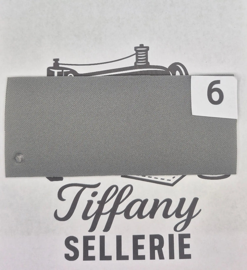 Tissus gris moyen Tiffany Sellerie