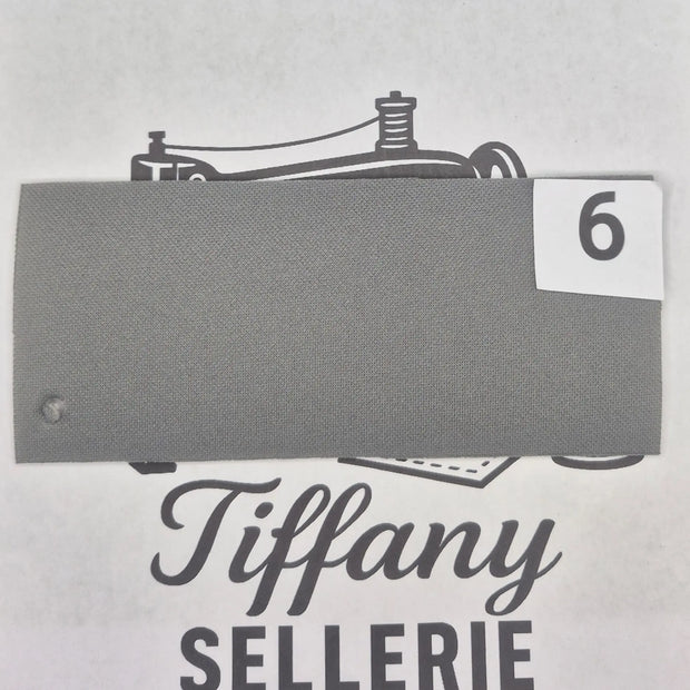 Tissus gris moyen Tiffany Sellerie