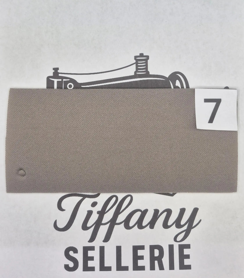 Tissus gris stone Tiffany Sellerie