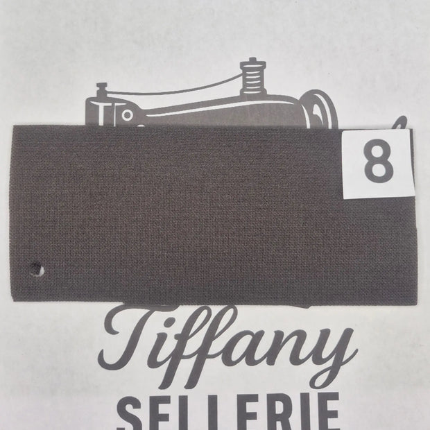 Tissus gris obscur Tiffany Sellerie