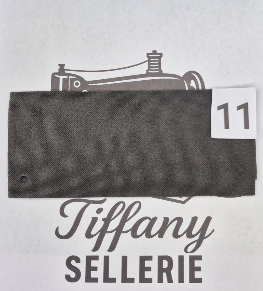 Tissus anthracite Tiffany Sellerie