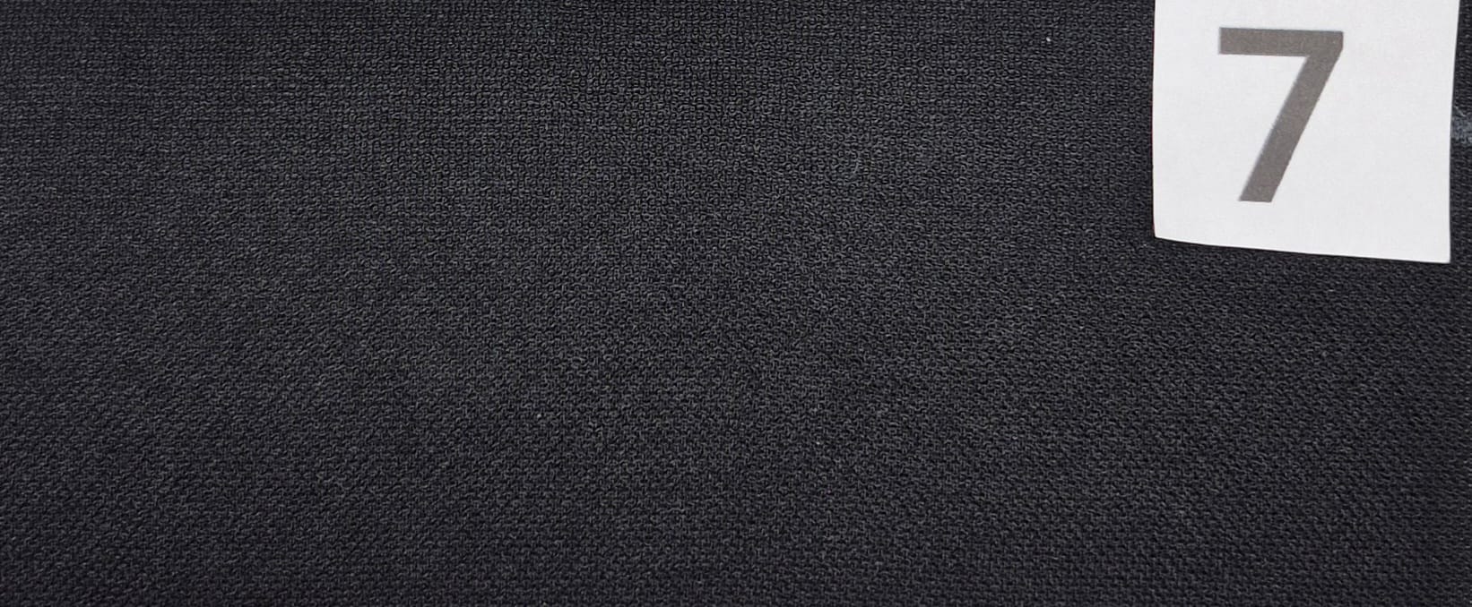 Tissus outlet noir charbon Tiffany Sellerie