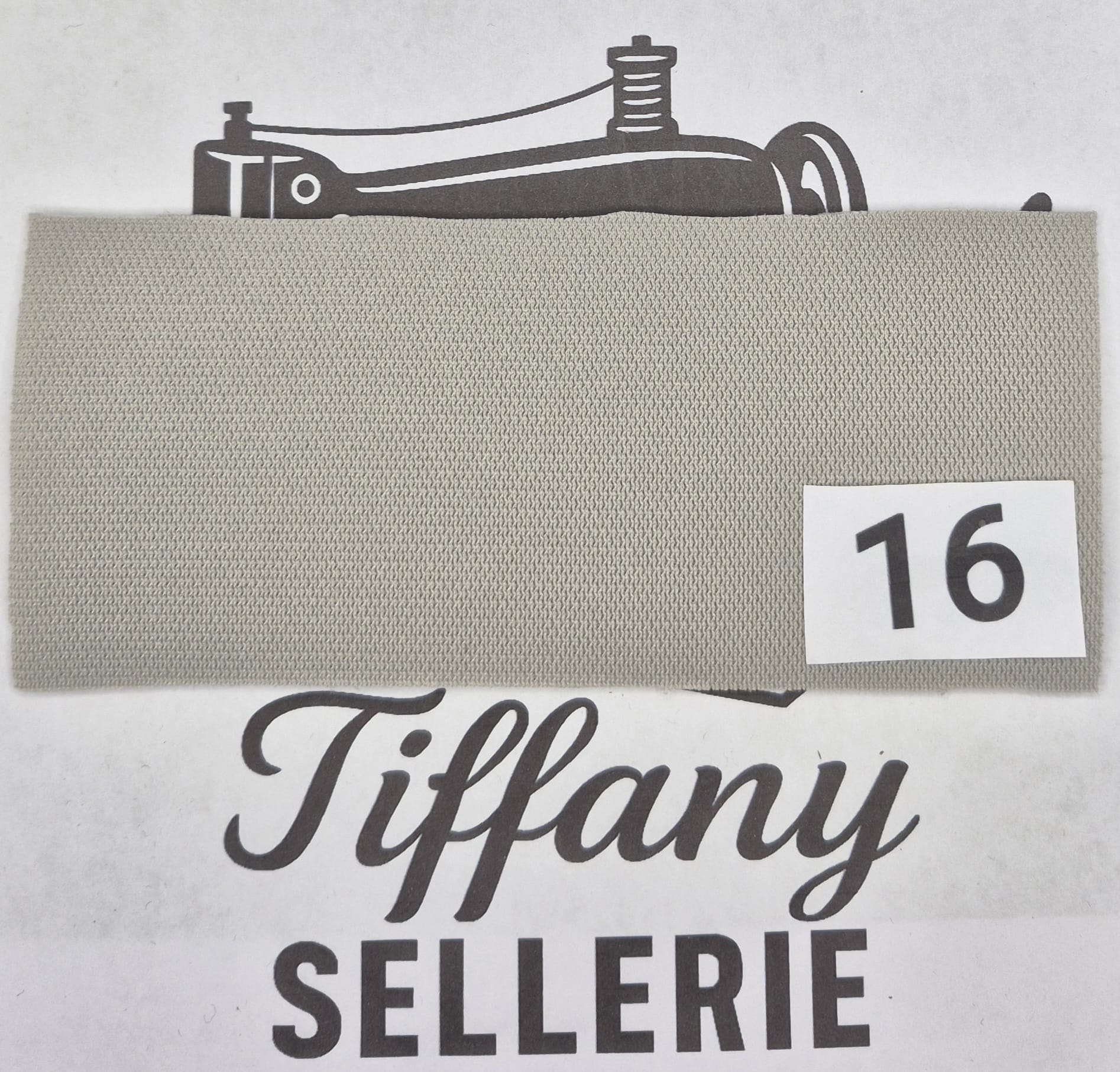 Tissus Gris clair ( grosses mailles ) Tiffany Sellerie