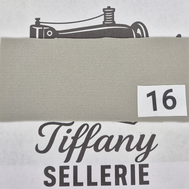 Tissus Gris clair ( grosses mailles )