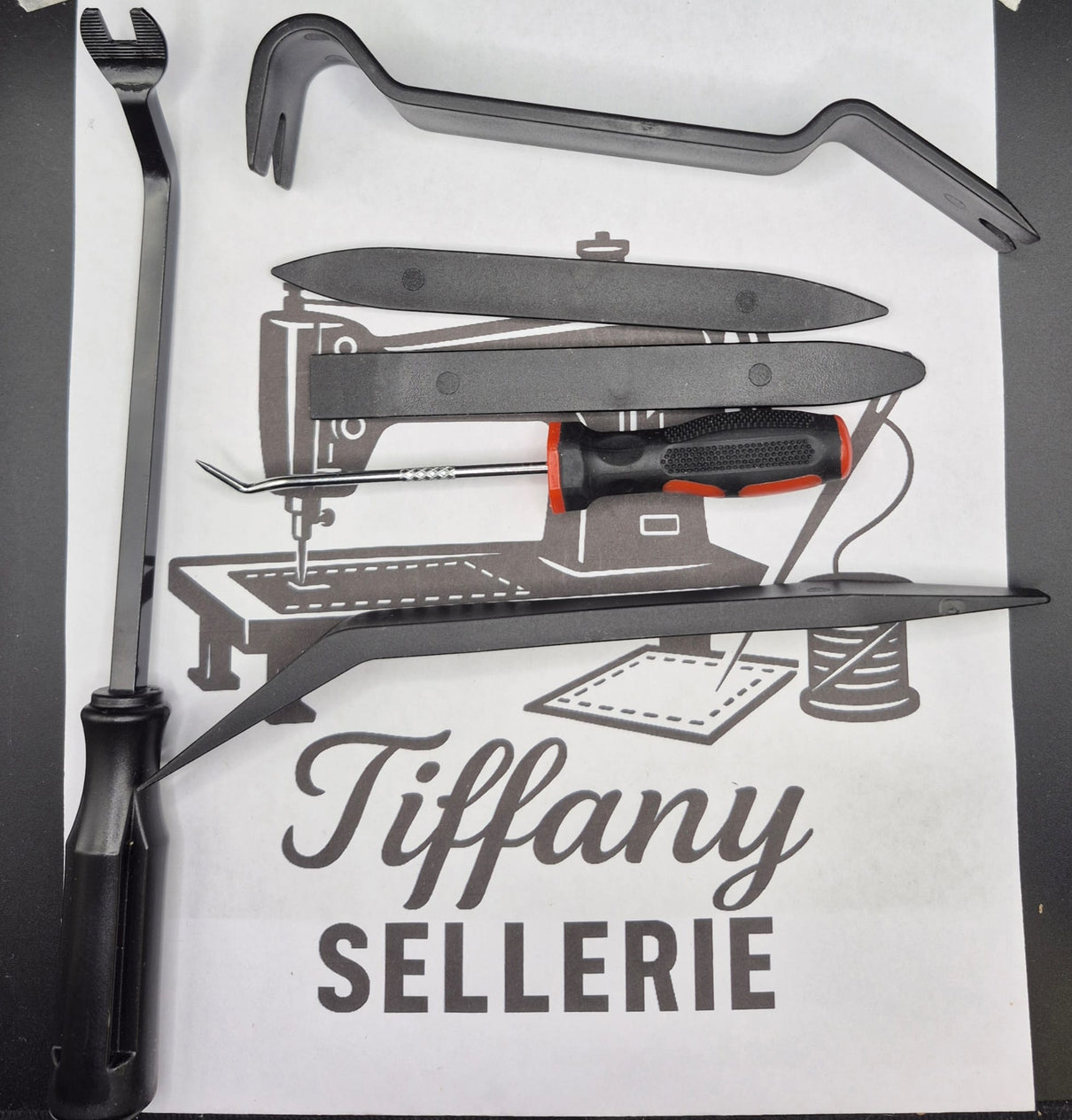 Kit de Démontage Ciel de Toit et Garnitures Automobile Tiffany Sellerie