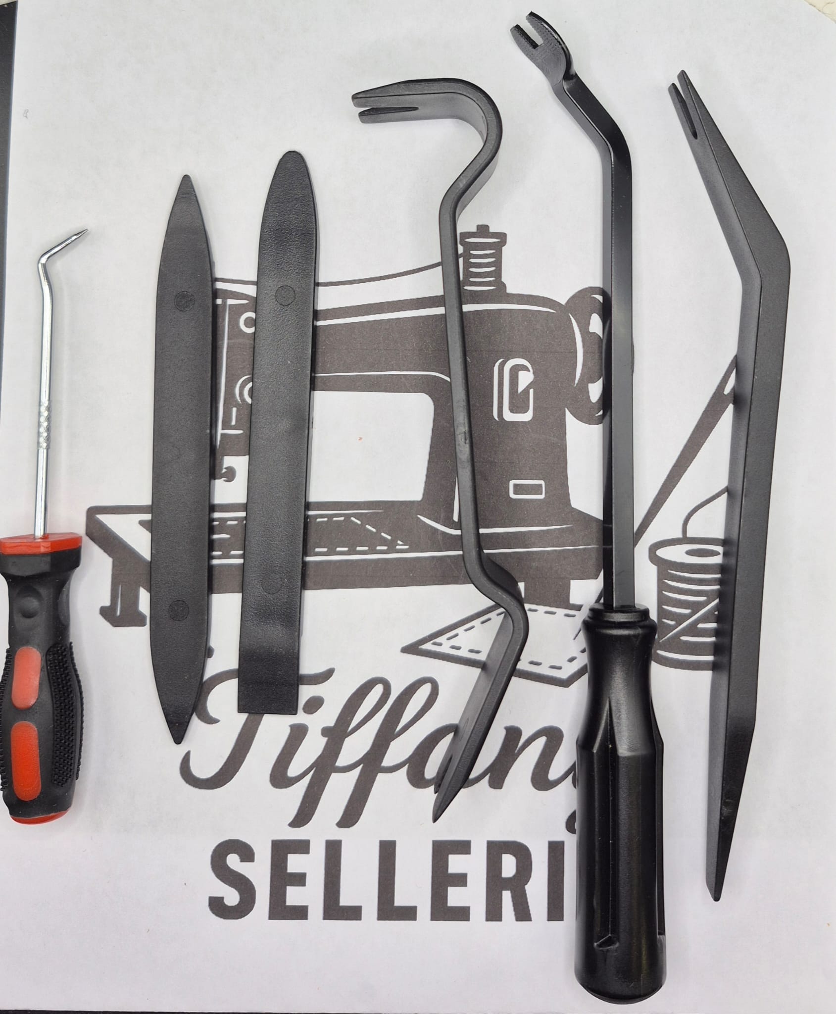 Kit de Démontage Ciel de Toit et Garnitures Automobile Tiffany Sellerie