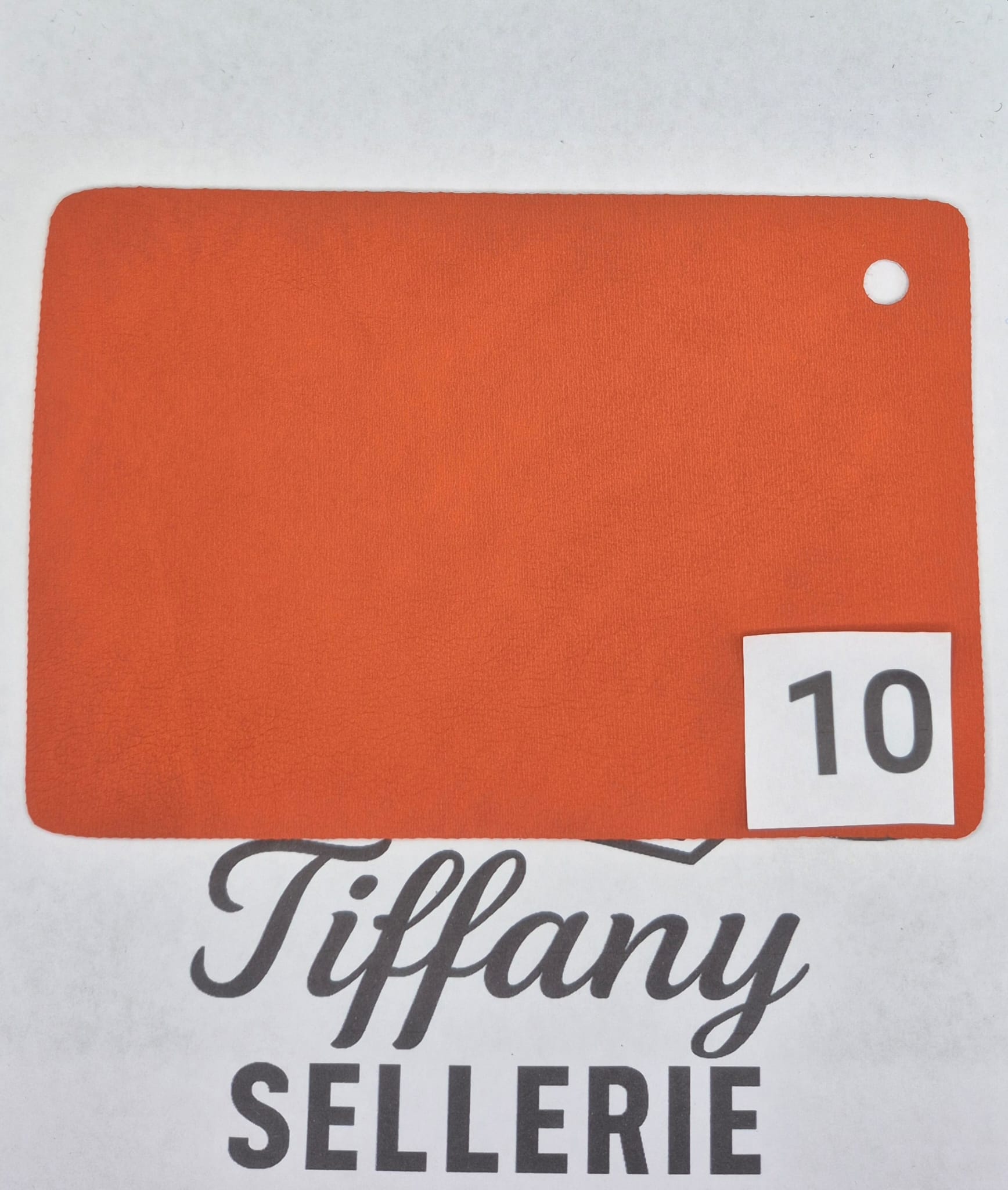 Simili cuir rustique bicolore Tiffany Sellerie
