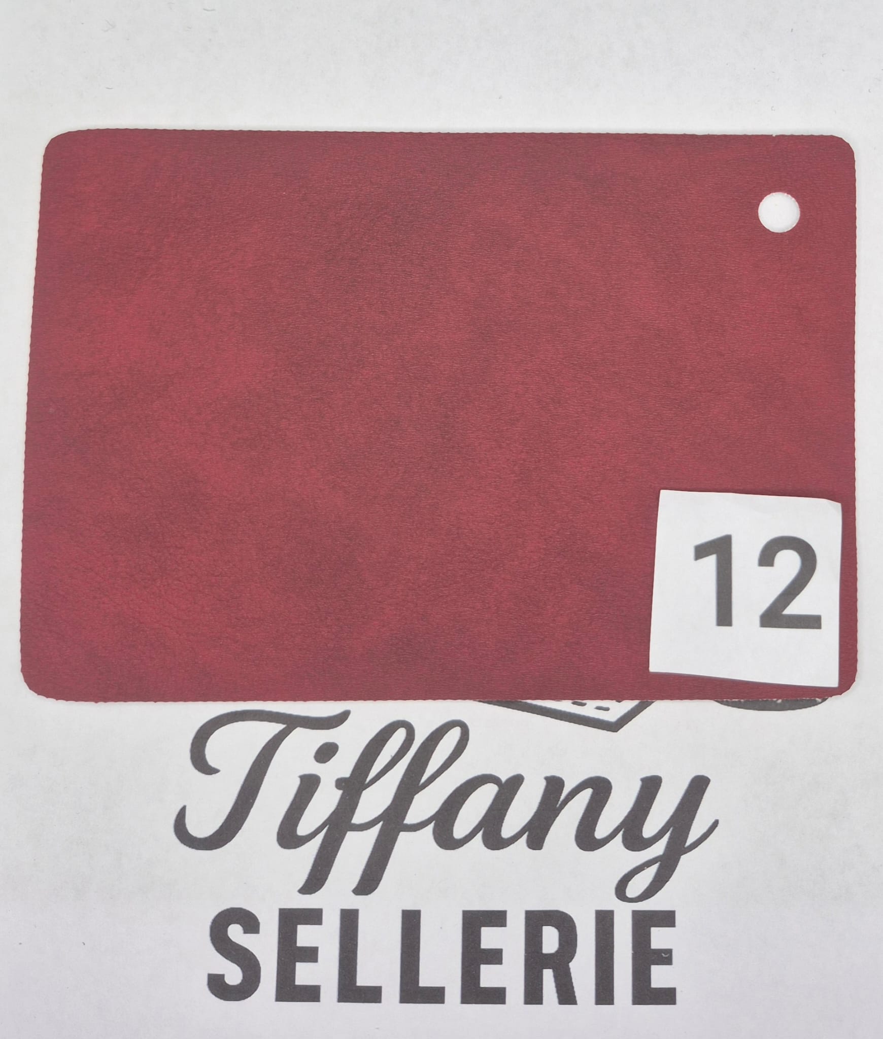 Simili cuir rustique bicolore Tiffany Sellerie