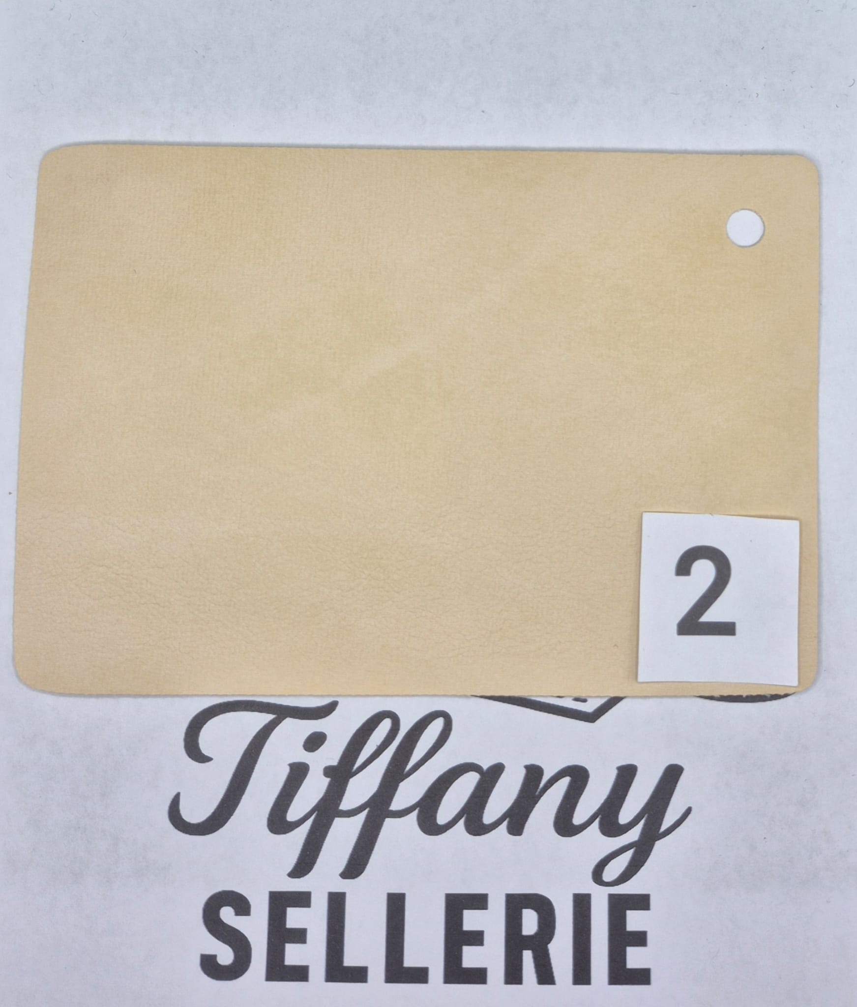 Simili cuir rustique bicolore Tiffany Sellerie