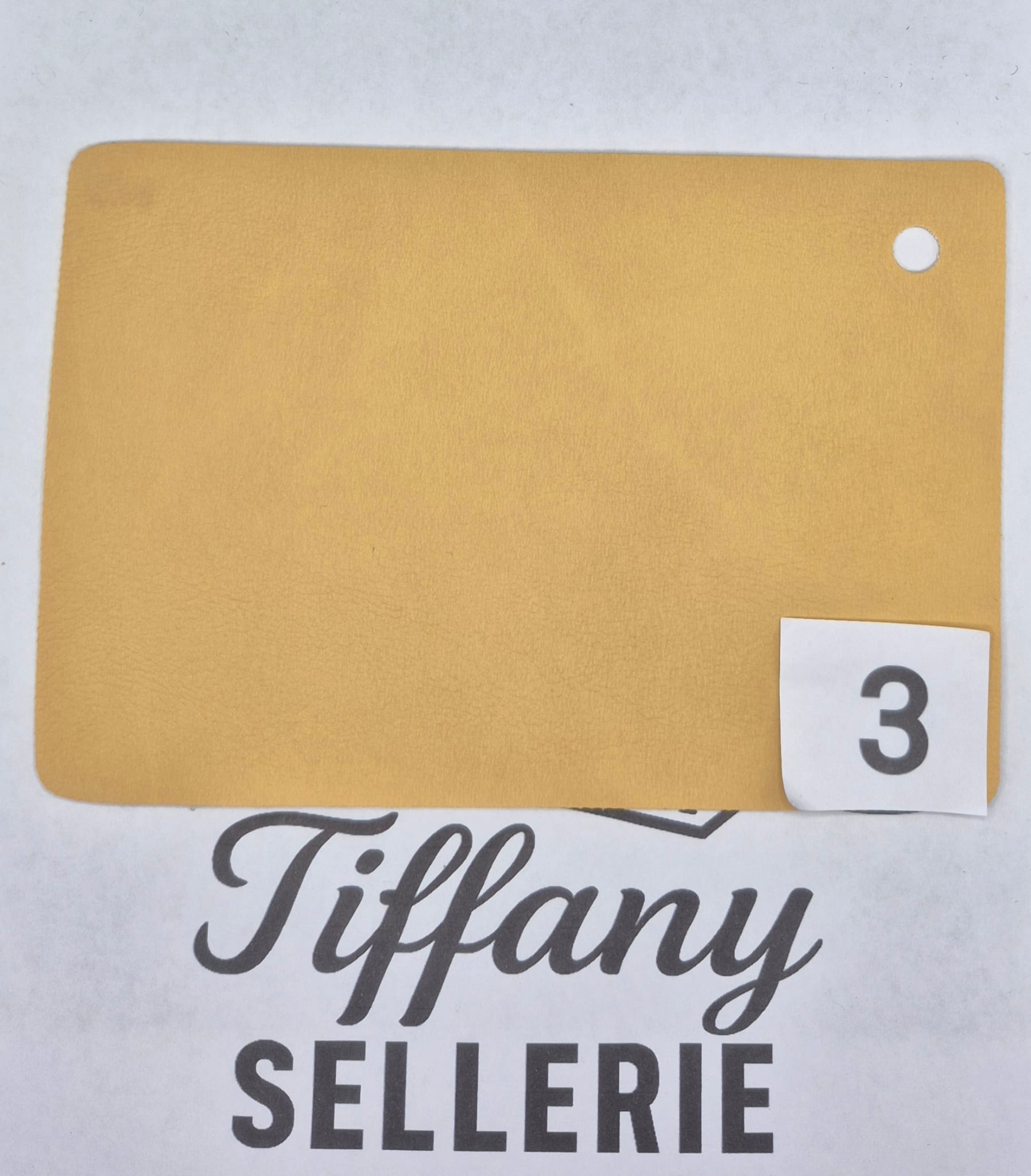 Simili cuir rustique bicolore Tiffany Sellerie