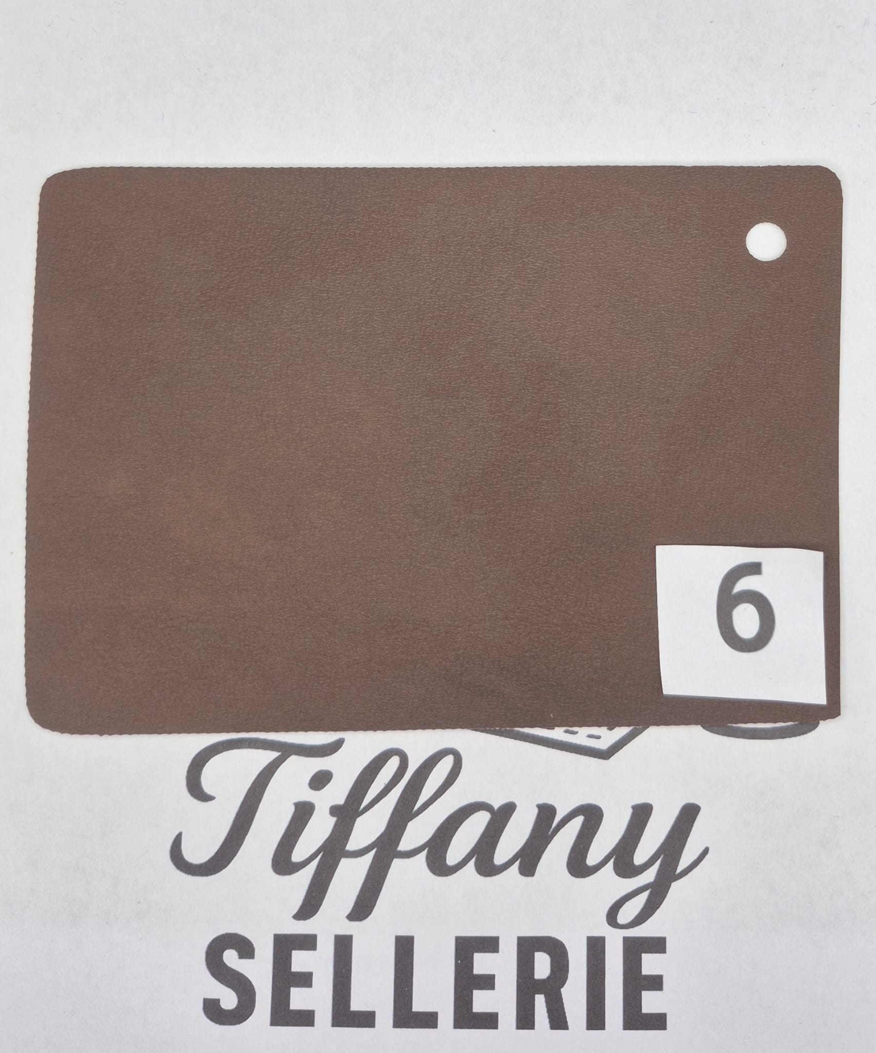 Simili cuir rustique bicolore Tiffany Sellerie