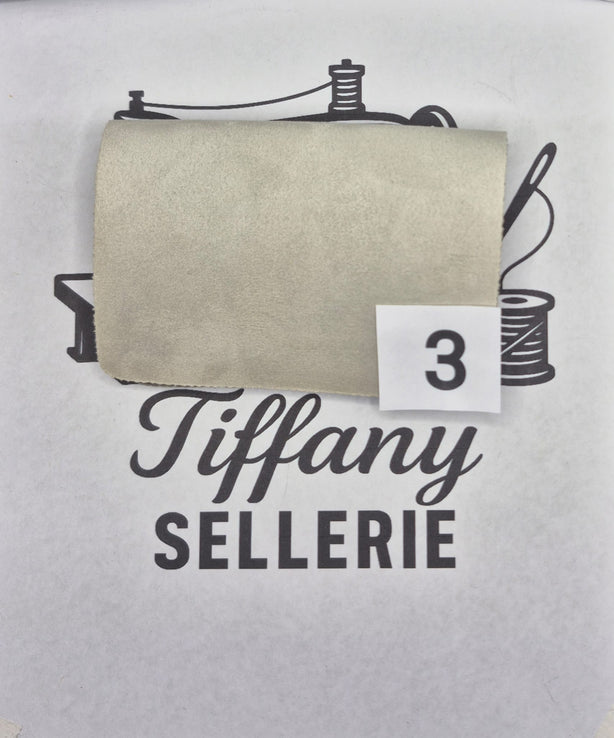 Tissus suède perle Tiffany Sellerie