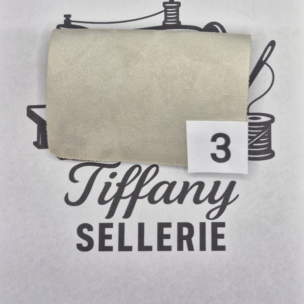 Tissus suède perle Tiffany Sellerie