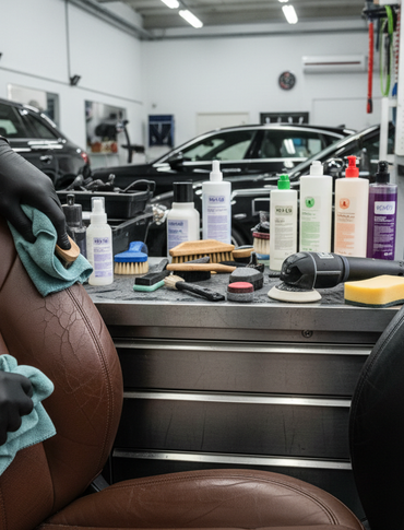renovation cuire de voiture